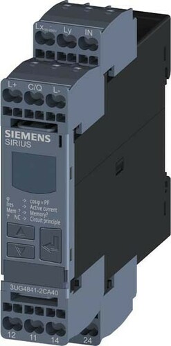 Siemens Dig.Industr. Überwachungsrelais 2 Wechsler 3UG4841-2CA40