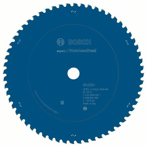 Bosch Power Tools Kreissägeblatt Steel 305x25,4x2,5x60 2608644285