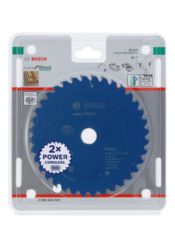 Bosch Power Tools Kreissägeblatt für Akkusägen Expert for 2608644504 Bosch Power Tools Kreissägeblatt für Akkusägen Expert for 2608644504