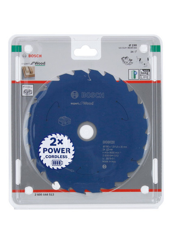 Bosch Power Tools Kreissägeblatt für Akkusägen Expert for 2608644513 Bosch Power Tools Kreissägeblatt für Akkusägen Expert for 2608644513
