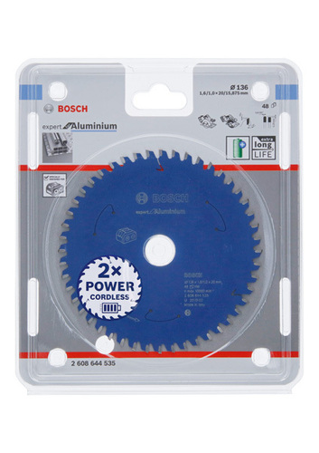 Bosch Power Tools Kreissägeblatt für Akkusägen Expert for 2608644535 Bosch Power Tools Kreissägeblatt für Akkusägen Expert for 2608644535