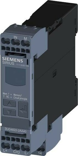 Siemens Dig.Industr. Überwachungsrelais 1 Wechsler 3UG4822-2AA40