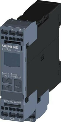 Siemens Dig.Industr. Überwachungsrelais 1 Wechsler 3UG4832-2AA40 Siemens Dig.Industr. Überwachungsrelais 1 Wechsler 3UG4832-2AA40