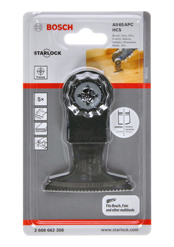 Bosch Power Tools HCS Tauchsägeblatt AII 65 APC Wood 40 x 65 mm 2608662358 Bosch Power Tools HCS Tauchsägeblatt AII 65 APC Wood 40 x 65 mm 2608662358