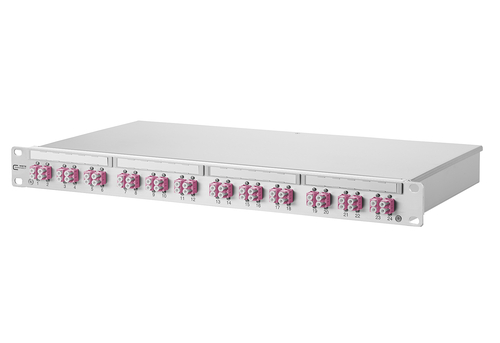 Metz Connect LWL-Patchfeld OpDAT PF 24xLC-D OM4 EVZ 1502007524-E