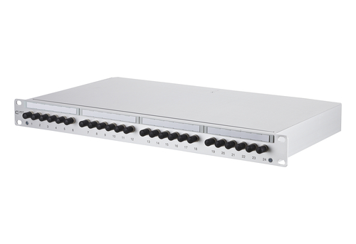 Metz Connect LWL-Patchfeld OpDAT PF 24xST OM2 bestückt 1502020124-E