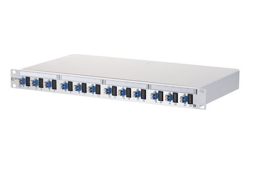 Metz Connect LWL-Patchfeld OpDAT PF 12xLC-D OS2 bestückt 1502097412-E