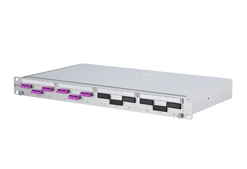 Metz Connect LWL-Patchfeld OpDAT PA 6xSC-D OM4 bestückt 150227BB06-E