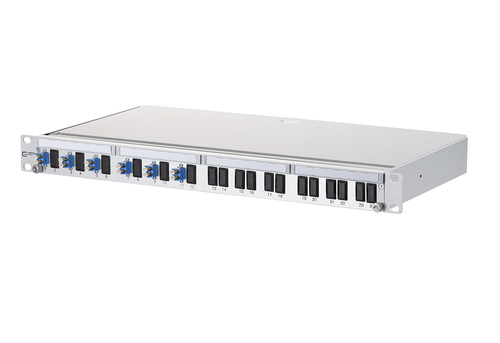 Metz Connect LWL-Patchfeld OpDAT PA 6xLC-D OS2 bestückt 1502297406-E