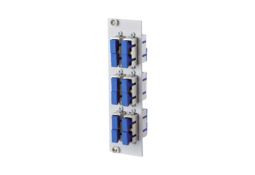 Metz Connect Frontplatte OpDAT REGpro 6xSC-D SM 15024AD206-E