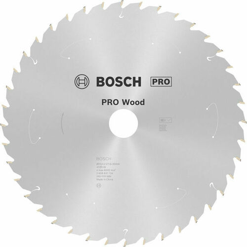 Bosch Power Tools PRO Wood cordless Kreissägeblatt 254 x 2608837734 Bosch Power Tools PRO Wood cordless Kreissägeblatt 254 x 2608837734
