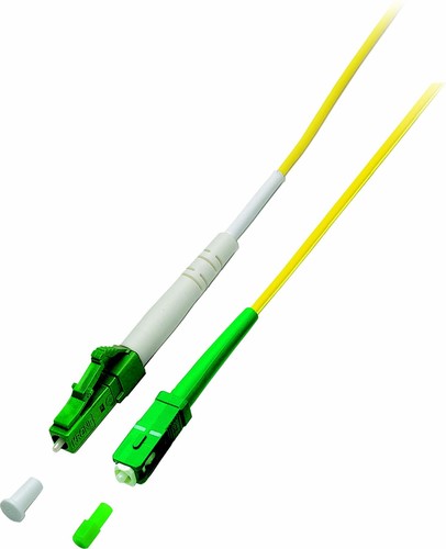 EFB-Elektronik LWL-Jumper Simplex Kabel SC-APC LC-APC gelb O2531.1