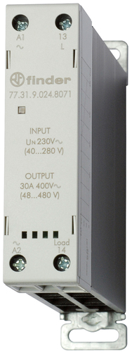 Finder Lastrelais momentansch. 1S 30A 24V AC/DC 77.31.9.024.8071