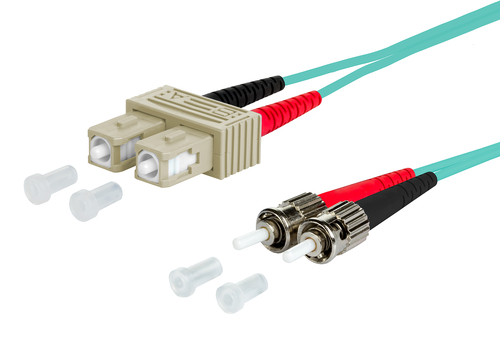 Metz Connect Duplexkabel SC/ST 50,0 OM3 10m 151J1EOAOA0E Metz Connect Duplexkabel SC/ST 50,0 OM3 10m 151J1EOAOA0E