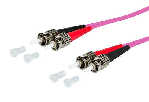 Metz Connect Duplexkabel ST/ST 50,0 OM4 5m 151S1AOAO50E Metz Connect Duplexkabel ST/ST 50,0 OM4 5m 151S1AOAO50E
