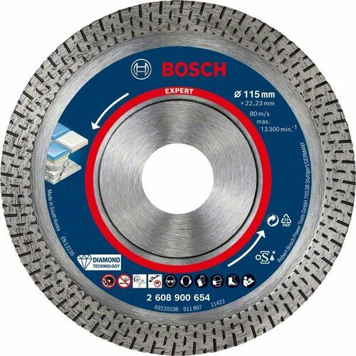 Bosch Power Tools Dia-Trennscheibe 115x22,23x1,4x10mm 2608900654