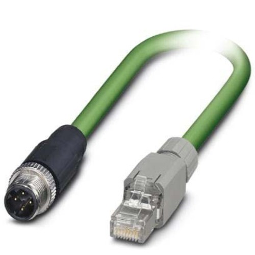 Phoenix Contact Netzwerkkabel CAT5e, RAL6018 VS-M12MS-IP #1403496