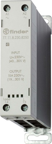 Finder Lastrelais 15A 40-305V AC 77.11.8.230.8250 Finder Lastrelais 15A 40-305V AC 77.11.8.230.8250