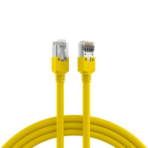 EFB-Elektronik RJ45 Patchkabel gelb, 0,5 K8015.0,50