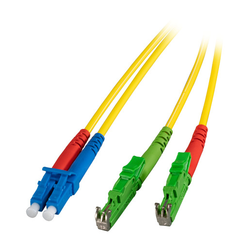 EFB-Elektronik LWL-Duplex Jumper gelb, 10 O0937.10