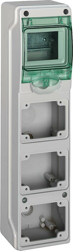 Schneider Electric Kaedra-Minigehäuse 3 Öffnungen 13152 Schneider Electric Kaedra-Minigehäuse 3 Öffnungen 13152