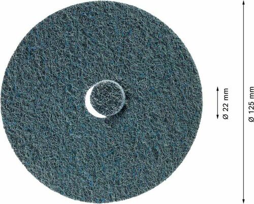 Bosch Power Tools Vliesscheibe N477 125x22mm,sehr fein 2608901271