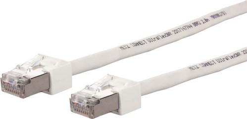 Metz Connect Ultrafl.PK VoIP 15m C6A26 2RJ45 weiß 13084UA588-E