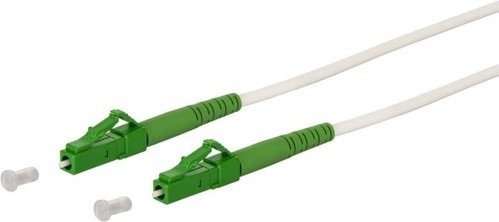 Metz Connect OpDAT LWL-Patchkabel weiß LC APC/LC APC 3m 151P7JAJA30E