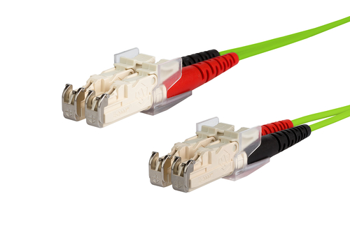 Metz Connect LWL-Patchkab. E2/E2 E2000 OM5 3m lind. 151R1MOMO30E