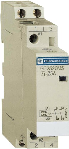 Schneider Electric Installationsschütz 1Ö, 1S, 3,8VA, GC2511M5