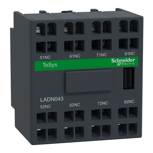 Schneider Electric Hilfsschalterblock 4Ö LADN043 Schneider Electric Hilfsschalterblock 4Ö LADN043