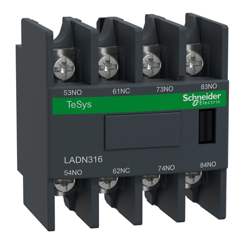 Schneider Electric Hilfsschalterblock 3S, 1Ö LADN316 Schneider Electric Hilfsschalterblock 3S, 1Ö LADN316