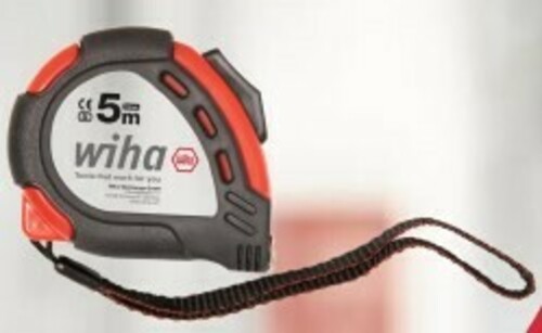 Wiha Maßband 5m mit Gürtelclip 24666