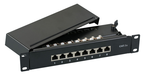 EFB-Elektronik Mini-Patch-Panel 8xRJ45S, Cat5e 1HE 37735.8 EFB-Elektronik Mini-Patch-Panel 8xRJ45S, Cat5e 1HE 37735.8
