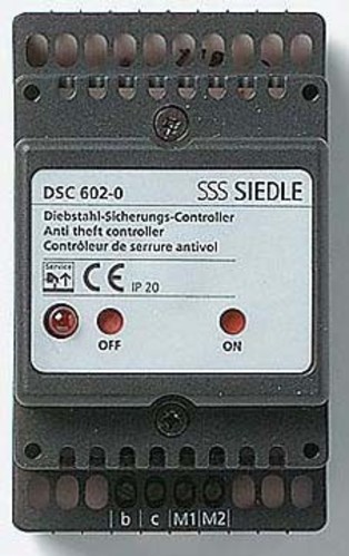 Siedle&Söhne Diebstahlschutz-Controller im Schalttafelgeh. DSC 602-0