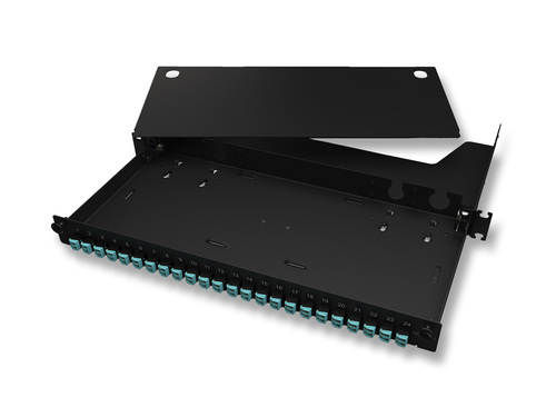 Corning LWL-Verteilerfeldgehäuse 48Fasern DPX OS2 LC LAN1-48AE-ADPT-B Corning LWL-Verteilerfeldgehäuse 48Fasern DPX OS2 LC LAN1-48AE-ADPT-B