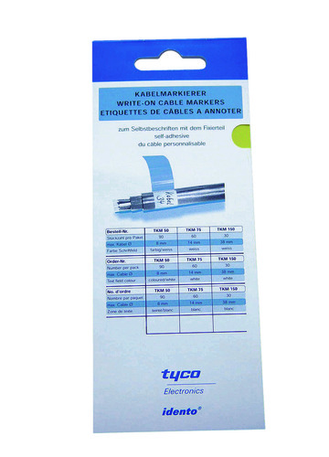 Cimco Werkzeuge Kabelmarkierer 10x25mm Bogen 182656 Cimco Werkzeuge Kabelmarkierer 10x25mm Bogen 182656