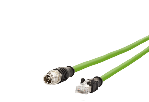 Metz Connect Verbindungsleitung M12 80m 8pol. X-kodiert 142M2X15800