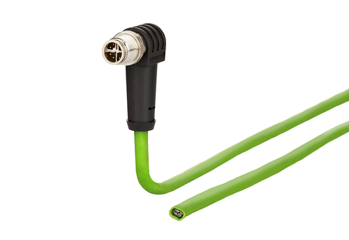 Metz Connect Anschlussleitung M12 20m 8pol. X-kodiert 142M2X90200