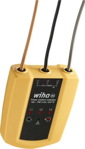 Wiha Drehfeldrichtungsanzeiger 100 - 700 V AC, CAT SB25562
