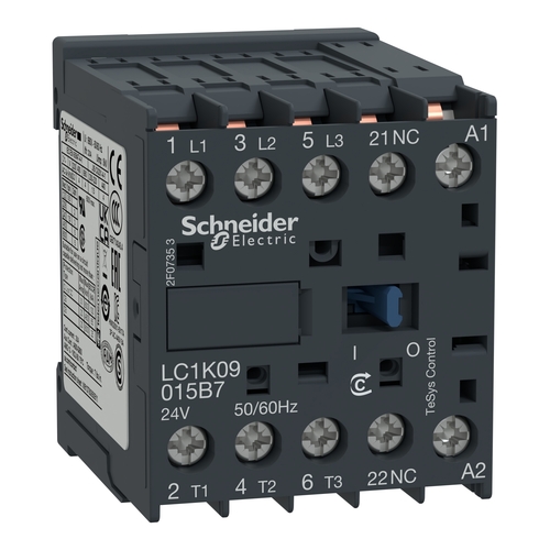 Schneider Electric Leistungsschütz 3-polig, 1Ö LC1K12015P7 Schneider Electric Leistungsschütz 3-polig, 1Ö LC1K12015P7