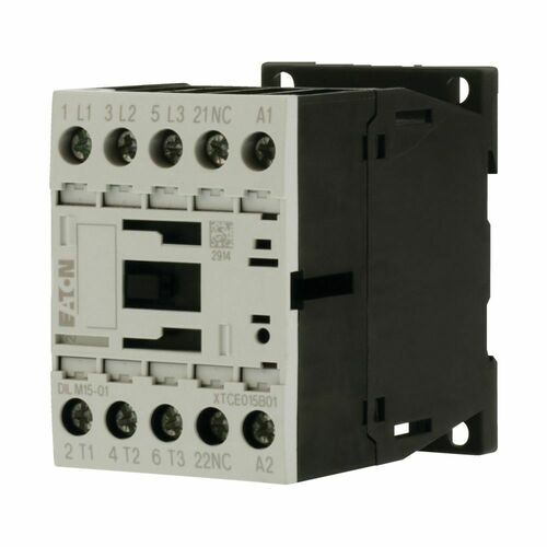 Eaton Leistungsschütz 1Ö 7,5kW/400V,DC DILM15-01(24VDC) Eaton Leistungsschütz 1Ö 7,5kW/400V,DC DILM15-01(24VDC)