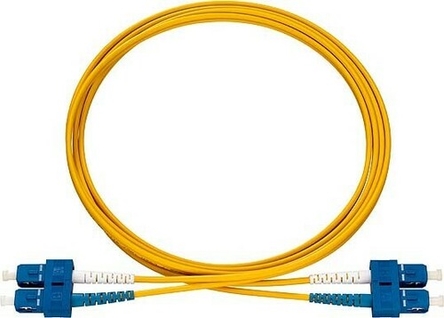 Rutenbeck Patchkabel OS2, gelb, 5m SC-D/SC-D OS2 ge 5m