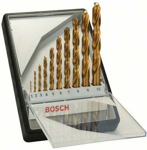 Bosch Power Tools Metallbohrer-Set 10-tlg. 2607010536