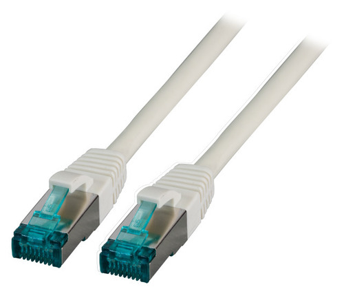 EFB-Elektronik Patchkabel Cat.6A S/FTP RJ45 EC6000A 0.25m gr