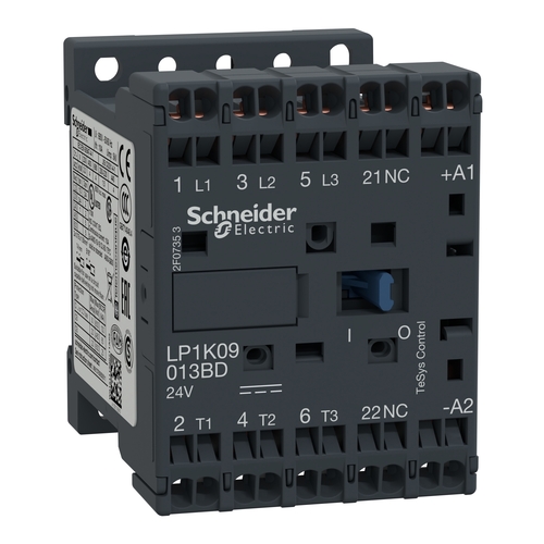 Schneider Electric Leistungsschütz 3-polig, 1Ö LP1K09013BD Schneider Electric Leistungsschütz 3-polig, 1Ö LP1K09013BD