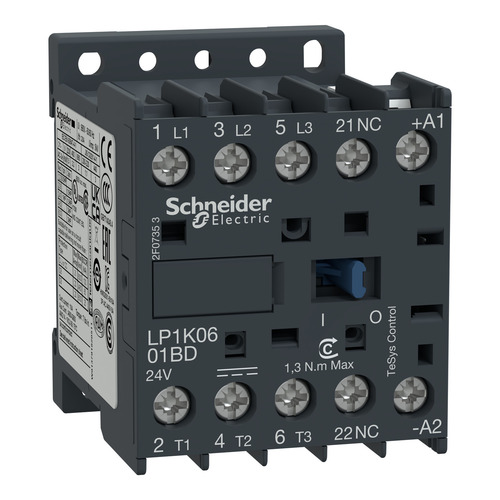 Schneider Electric Leistungsschütz 3-polig, 1Ö LP1K0901JD Schneider Electric Leistungsschütz 3-polig, 1Ö LP1K0901JD