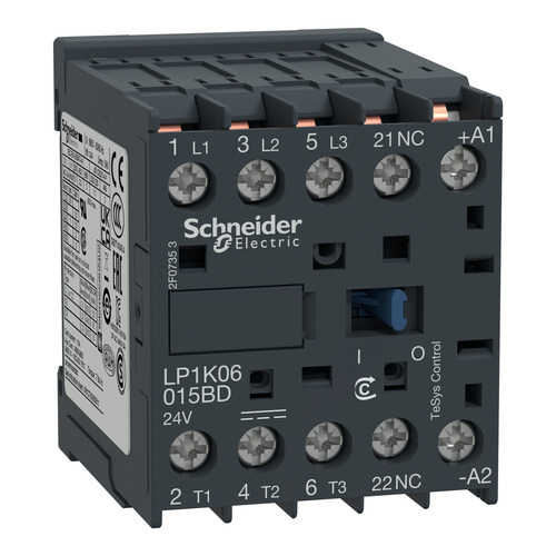 Schneider Electric Leistungsschütz 3-polig LP1K12015BD Schneider Electric Leistungsschütz 3-polig LP1K12015BD