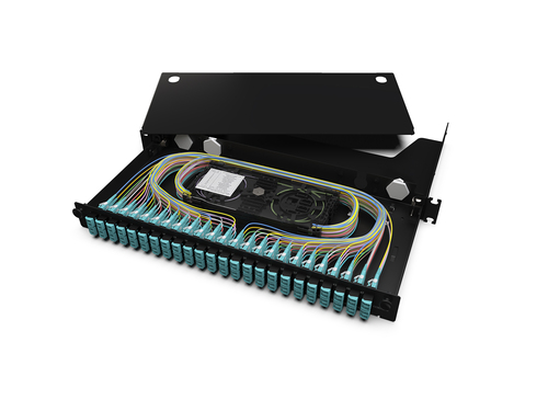 Corning LWL-Gehäuse ausziehbar vorbestückt LAN1-96AD-HDCR-B Corning LWL-Gehäuse ausziehbar vorbestückt LAN1-96AD-HDCR-B