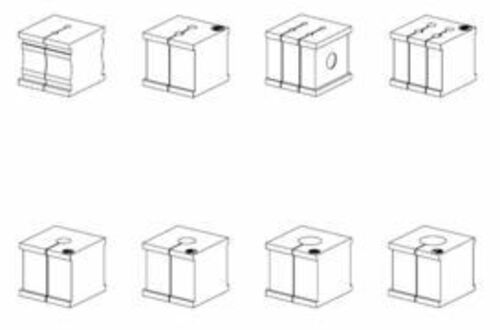 Telegärtner Dichteinsatz für M25, 2x d 2 mm 100001315
